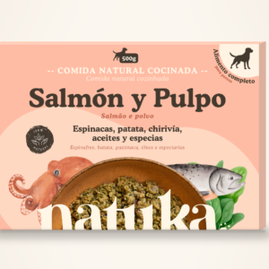 Natuka Menú Cocinado De Salmón Y Pulpo