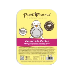 Puromenú | Menú cocinado de vacuno à la Canine